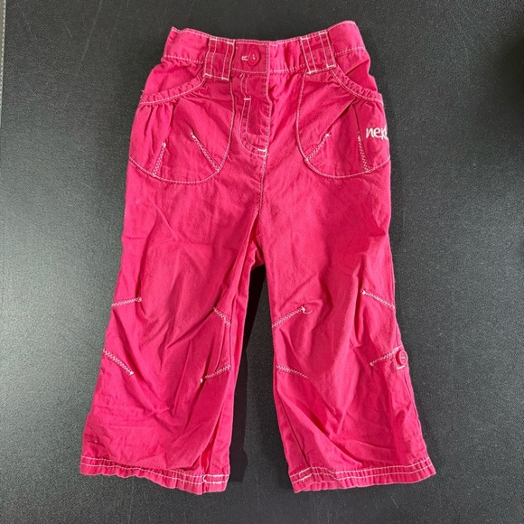 Vintage Next Casual Wide-Leg Bottoms with rollable hem - Picture 1 of 6